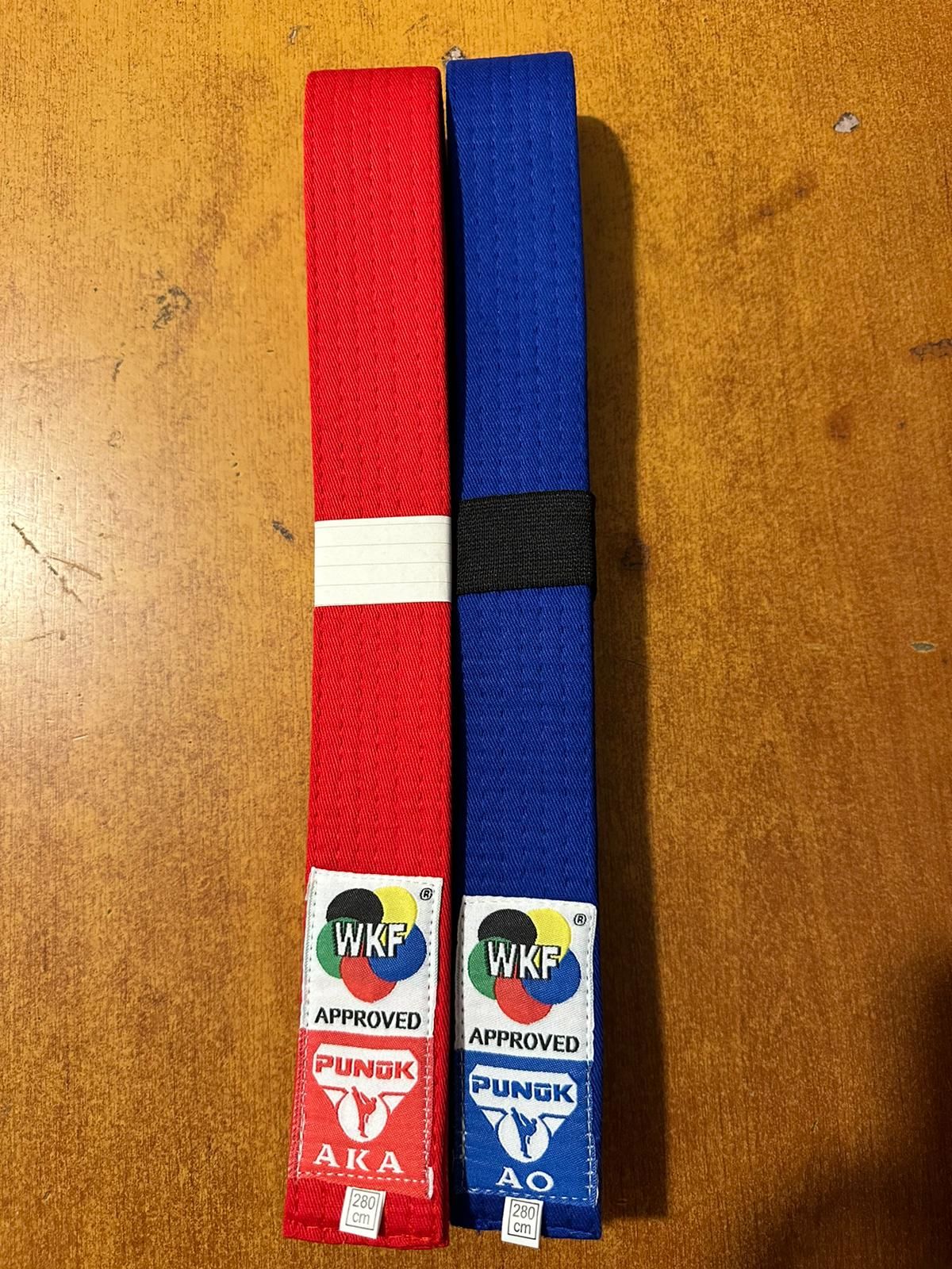 PUNOK KUMİTE KEMERİ WKF - AKA/AO