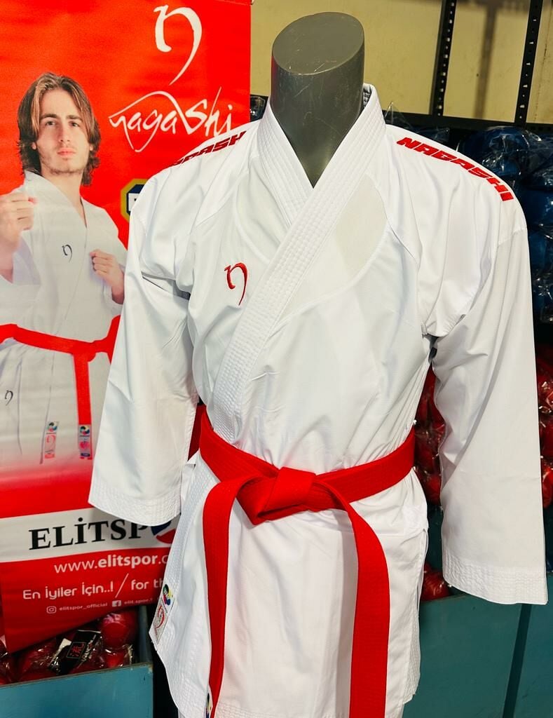 NAGASHİ TORK PRO SET WKF Kırmızı-Mavi