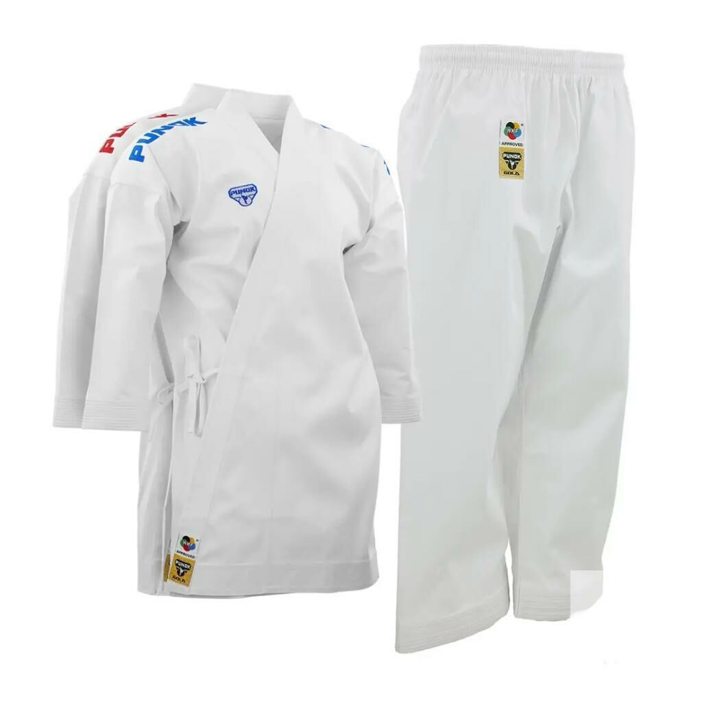 PUNOK GOLD KATA WKF Kırmızı Mavi SET